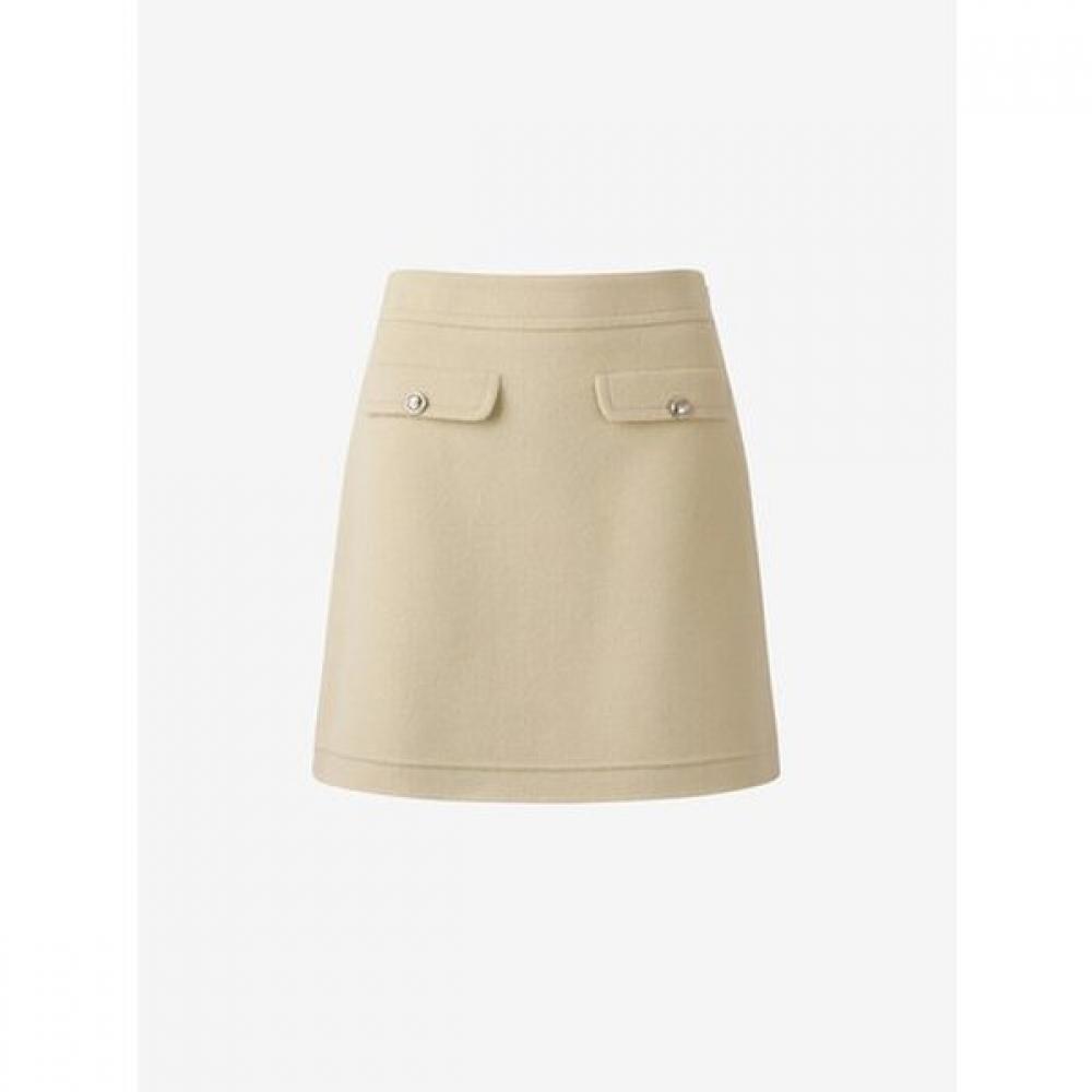 Cc Collect Cashmere Blend Handmade Mini Skirt C254msd501