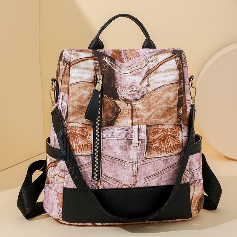 

Рюкзак Жіночий новий модний жіночий рюкзак великої ємності Going Travelbag рожевий