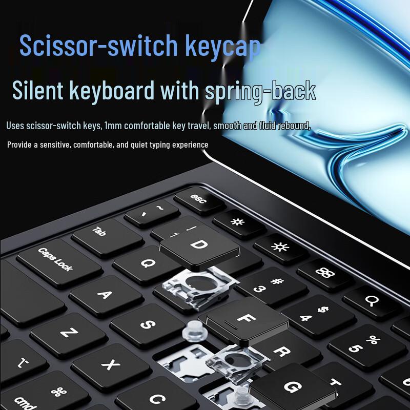 Jingshan Magnetic Magic Keyboard Case for iPad