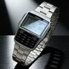 Trendové multifunkční retro hodinky s kalkulačkou, telefonním seznamem, vodotěsné světelné elektronické hodinky pro muže