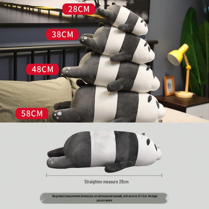 Süßes nacktes Bären-Stofftier zum Schlafen und Kuscheln