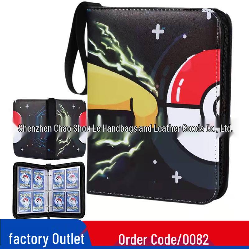 Pokémon & Yu-Gi-Oh Card Collection Album - EVA Game Card Storage Album