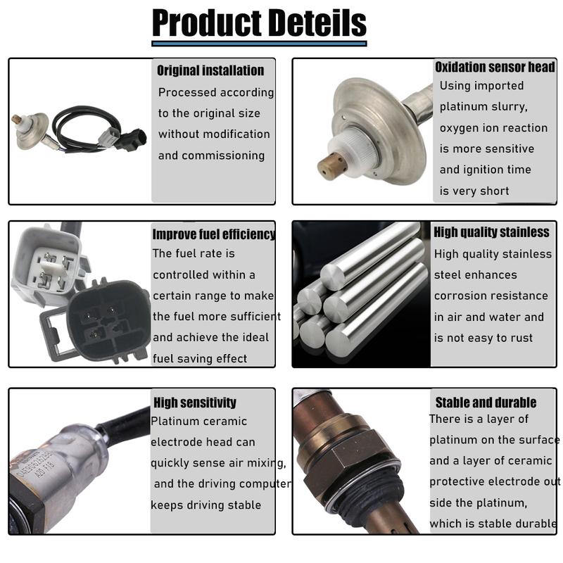 LZA19-MD1 Upstream Oxygen Sensor For Mazda CX-7 Mazda 3 2.3L 2007 2008 2009 2010 2011 2012 2013 Mazda 6 2.3L 2002 2004-2007