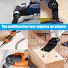 NEWONE 8pcs Carbide Oscillating Tool Blade, Multi-tool Saw Blades Multi Tool Mortar Cutting Saw Blades for Tile Concrete Cutting