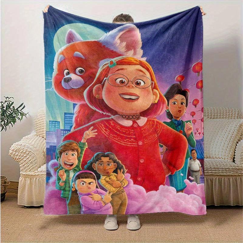 

1pc, Cozy Red Panda Blanket, Perfect for Home Decor, Couch Cover, Outdoor Use, Gifts, Soft Throw Blankets for Bedroom, Living Room, Travel, Camping, 130x150cm