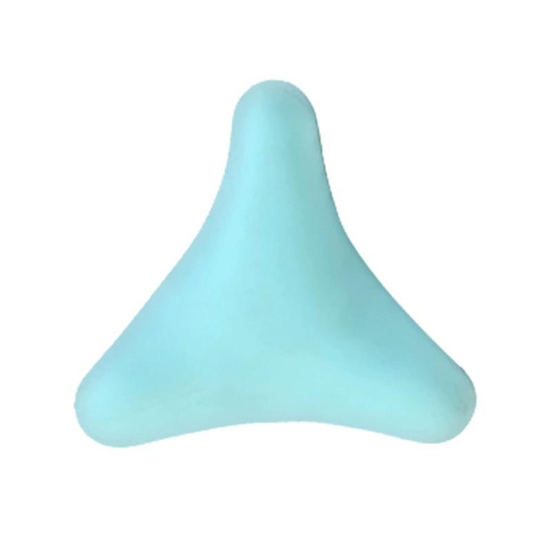 

Silicon Massage Cone Triangular Relax Apparatus Ball Psoas Muscle Release Thoracic Spine Back Neck Scapula Foot Yoga Apparatus зелений