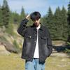 Denim Jacket for Men In Spring and Autumn New American High Street Retro Top Washing Loose and Handsome Jacket