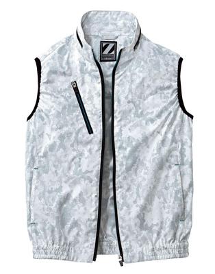 Jichodo Klimatisierte Kleidung Weste 74060 Silber Camouflage Größe LL Z-DRAGON