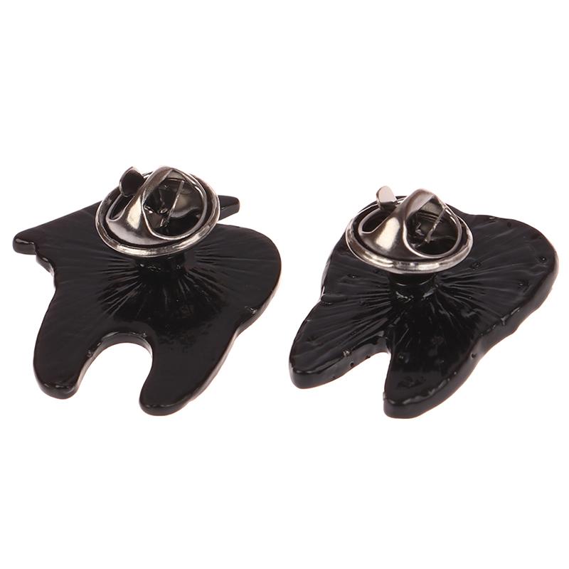 1Pc  Tooth Shape Cute Medical Brooch Pin For Doctor Nurse Lapel Backpack Badge Pins Jewelry Gift Accessories