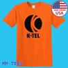 K Tel Records Orange Size S-5XL