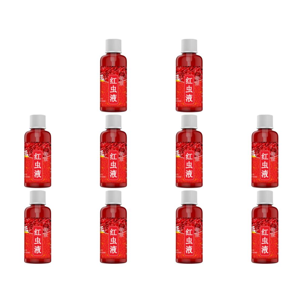 60/100ML Flüssiger Fischköder Konzentrierter Fischköderzusatz Roter Wurm Flüssiger Blutwurmduft Fischlockstoff Angelzubehör