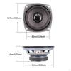 Car Speaker Loudspeaker Premium Subwoofer Easy Installation High Performance 20W Home Theater
