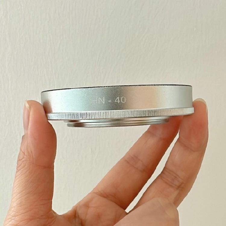 HN40 Kamera-Objektivhaube Silber Reflektierende Schutzoberflächen für Z DX 16-50mm Perfekt für Reisefotografie
