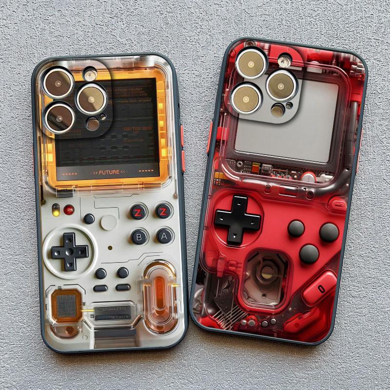 Technology Game Console 2D Printing Phone Case For IPhone 14 15 16 Pro Max Plus 11 12 13 Mini Pro Max XR XS X 7 8 SE2 Back Cover