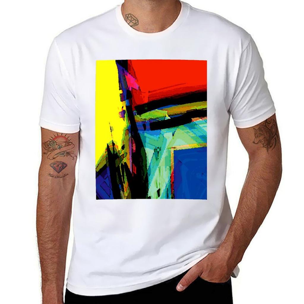 Battle Between Colours I TShirt Big and Tall Solid Color TShirt
