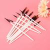 12 Pcs Painting Brush Set Pearl White Rod Watercolor Propene Drawing Tool(Filbert Tip)