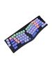 Keycaps 126PCS StayupMonster Keycaps DA file Full Set Keycap DyeSubbed Thick PBT for Gaming Mechanical Keyboard