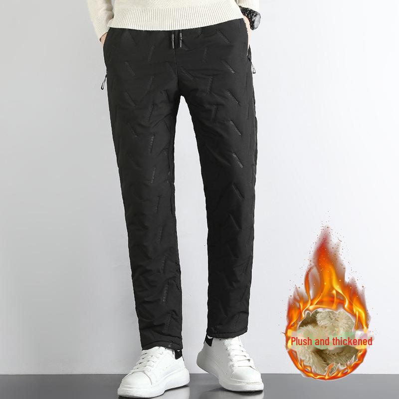 

Мужские зимние водонепроницаемые ветрозащитные брюки для активного отдыха на открытом воздухе с подкладкой из шерпы - плотные, теплые, из хлопка, доступны большие размеры 2XL