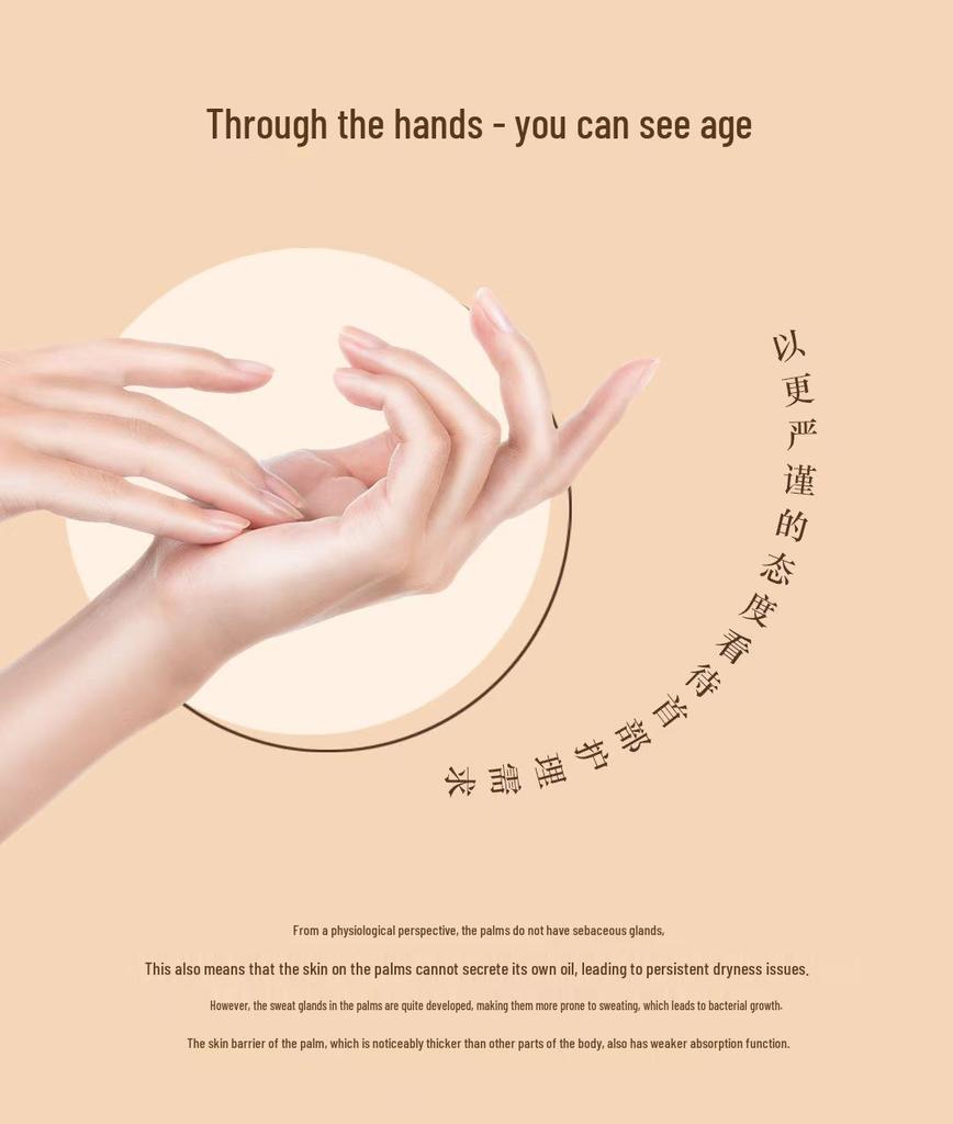 Amber Funnidi Moisturizing Hand Cream - Autumn & Winter Nourishing, Hydrating, Non-Greasy, High-End Feel.