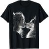 Alaskan Malamute Mom Malamute Dog Art Mother's Day T-Shirt