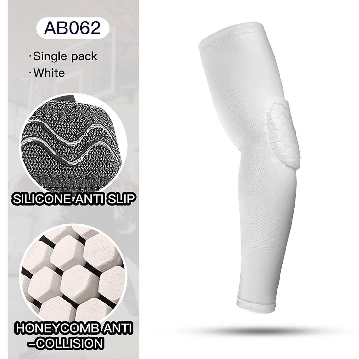 

1Pc Sports Elbow Protection Honeycomb Anti-Collision Pressure Protection Arm Sleeve Basketball Cycling Fitness Protective Gear XL