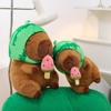 Watermelon Capybara Plush Toy Animal Cartoon Stuffed Doll Gift For Kids