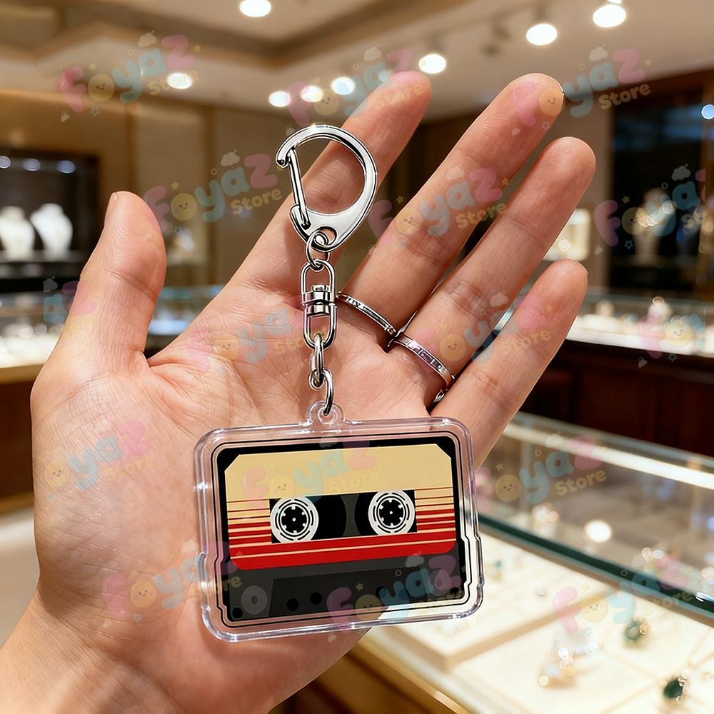 

TV Show Chibi Art Things Keychain for Accessorie Upside Down Will Byers Eleven Mike Jim Keyrings Jewelry Manga Gifts