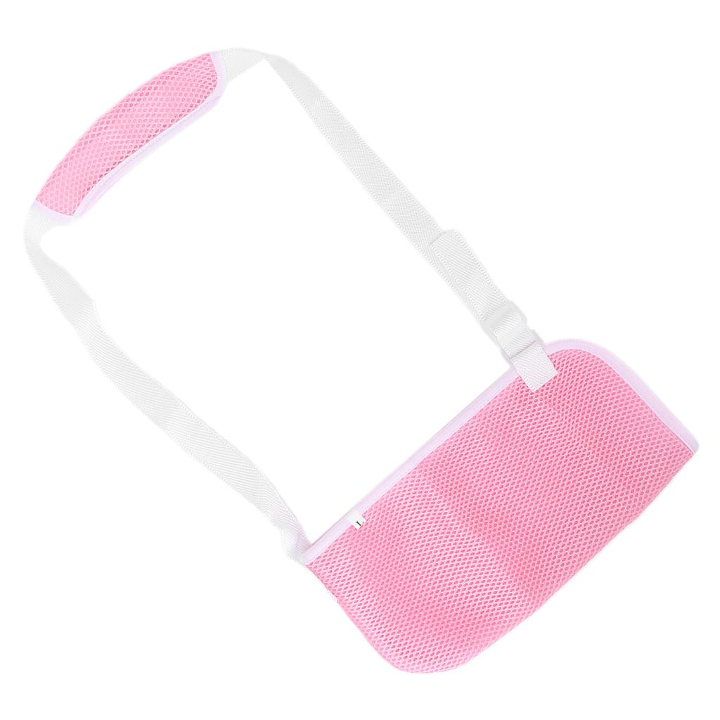 Arm Shoulder Sling Breathable Mesh Adjustable Strap Simple Operation Elbow Stabilizer for Fracture SprainL