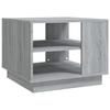VidaXL Table basse Sonoma gris 55 x 55 x 43 cm Aggloméré