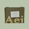 Aeiou Logo Bag (Cotton 100%) Vanilla Khaki