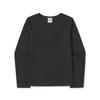 SNOWPEAK Ribbed Women's Long-Sleeve T-Shirt Charcoal (S26SWFTL39)