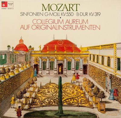 LP Record WOLFGANG AMADEUS MOZART COLLEGIUM   Sinfonien GMoll KV 550  BDur KV  20215113 BASF Germany Classical Used