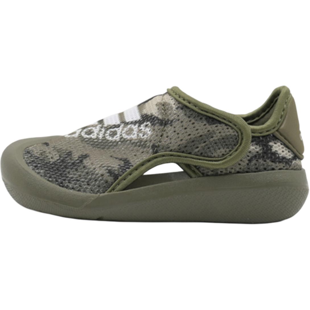 

Adidas Fabric Comfortable Cool Durable Low-Top Walking Shoes Baby Shoes Green IF6223 26½