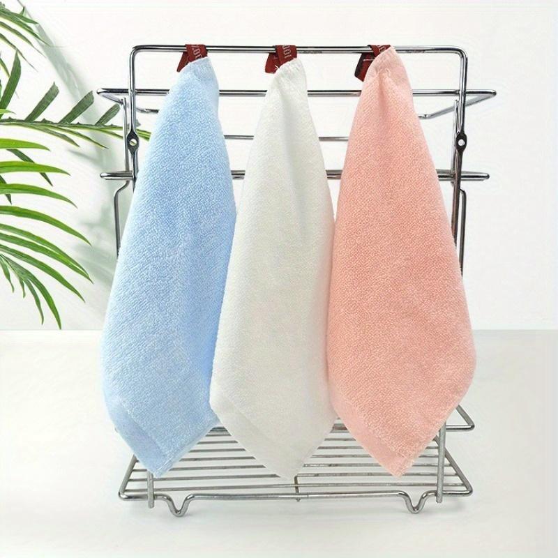 Baby Towel Set of 10 Pieces, Children's Baby Bathroom - Hotel - Spa - Kitchen Multifunctional Fingertip Towel and Face Towel 25x 25cm