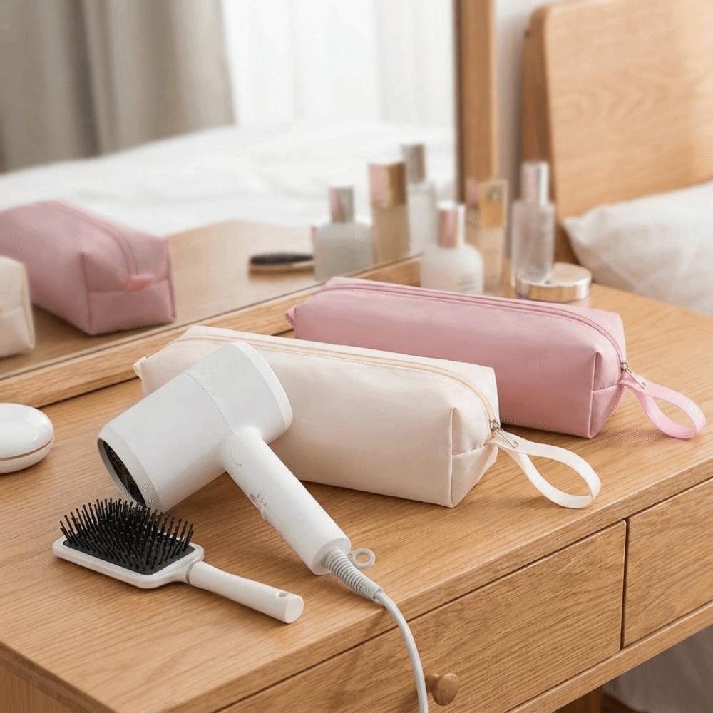Large Capacity Curling Iron Storage Bag Dust-proof Curling Iron Carrying Case Make Up Bag  Women