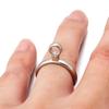 1 Set EU Ring Sizer Measuring Finger Sizing Measuring Stick Aluminum Metal Rings Mandrel US Size Jewelry Tool
