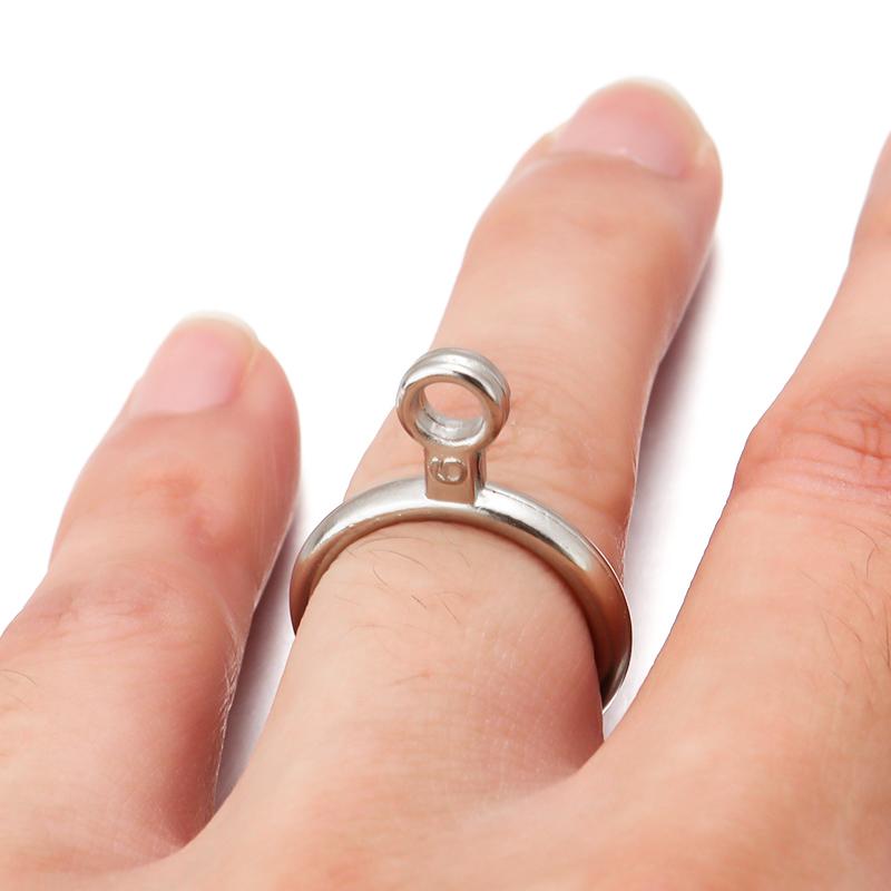 1 Set EU Ring Sizer Measuring Finger Sizing Measuring Stick Aluminum Metal Rings Mandrel US Size Jewelry Tool