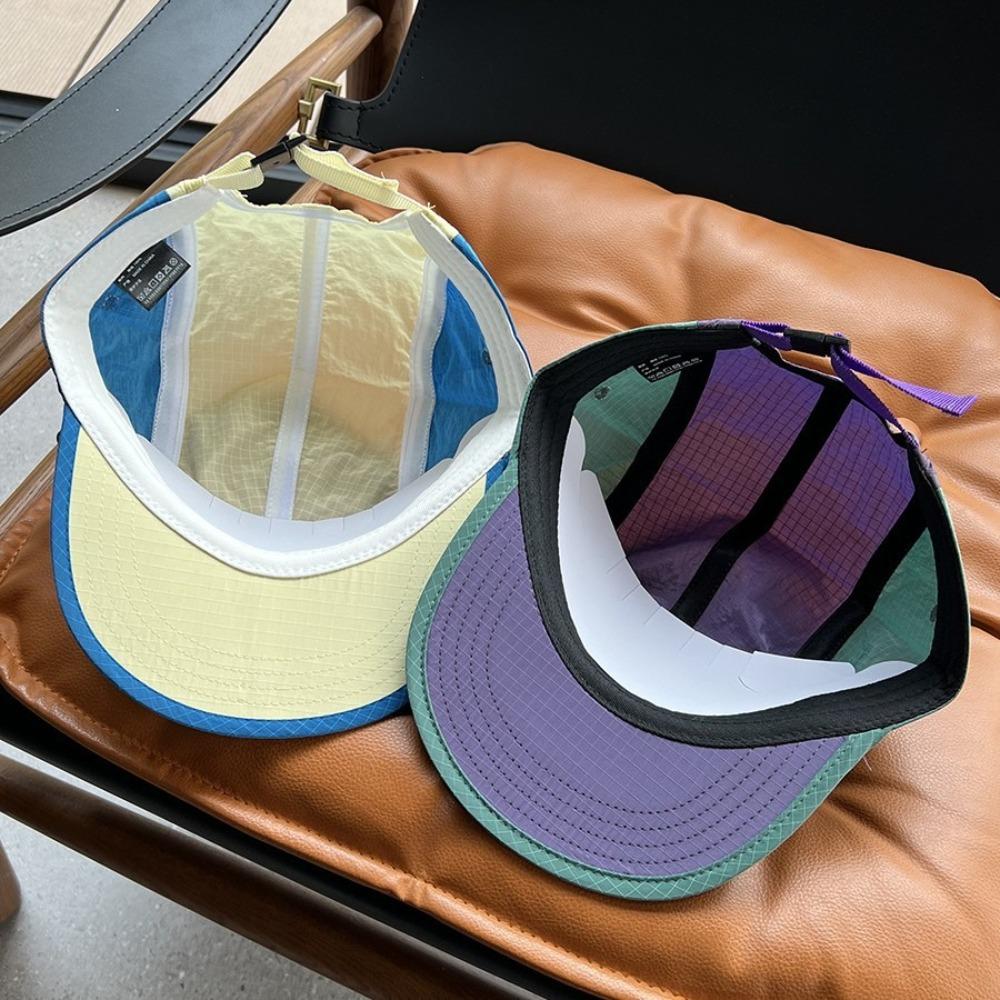 Japanese Style Sunshade Cap 5-Panel Snapback Hats Casual Sun Visor Cap  Unisex