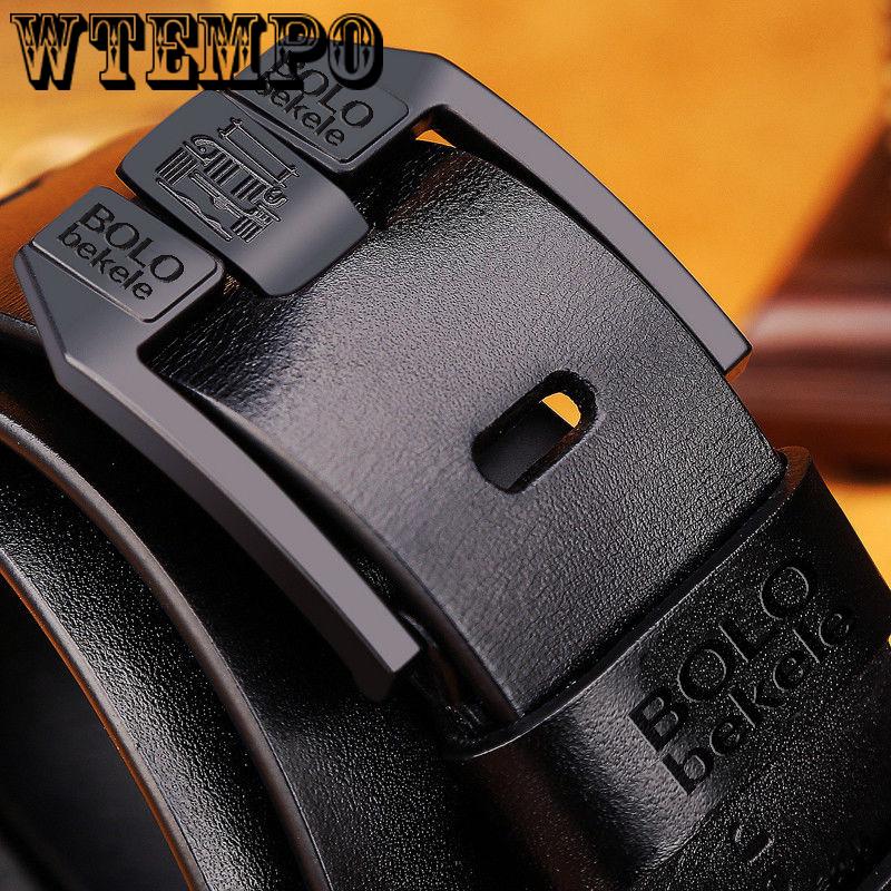 

Мужской ремень из натуральной кожи 120cm