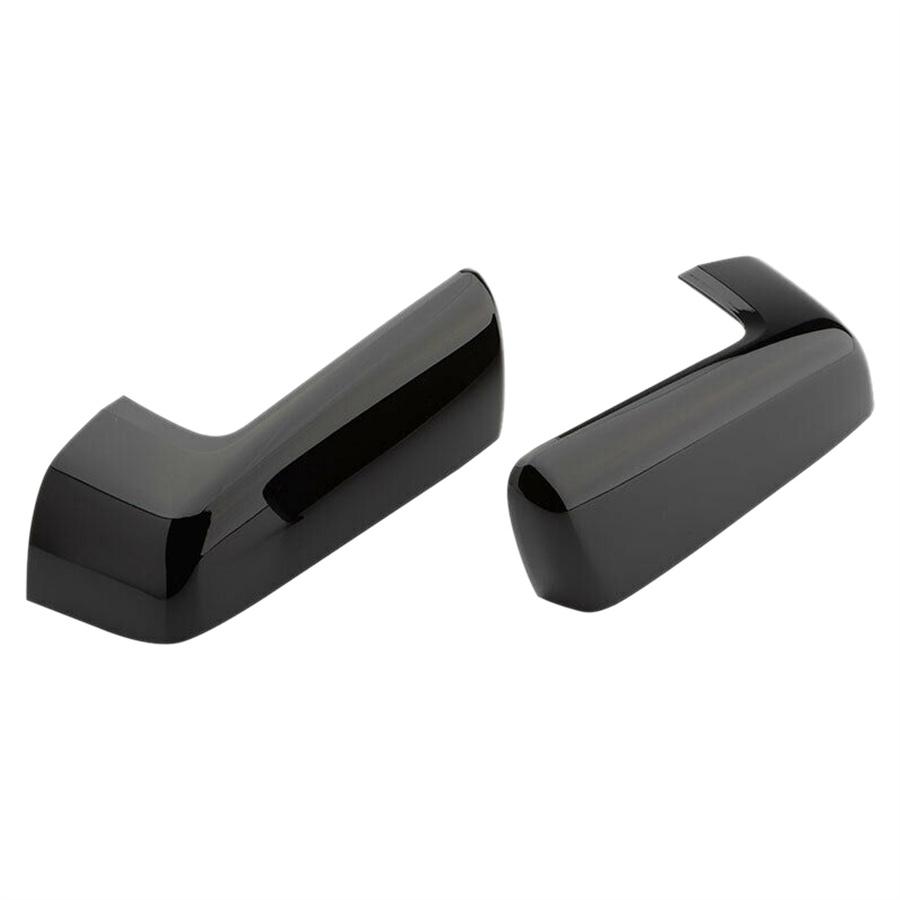 

For 19-21 Chevy Silverado GMC Sierra1500 Rear View Side Mirror Cover Gloss Black