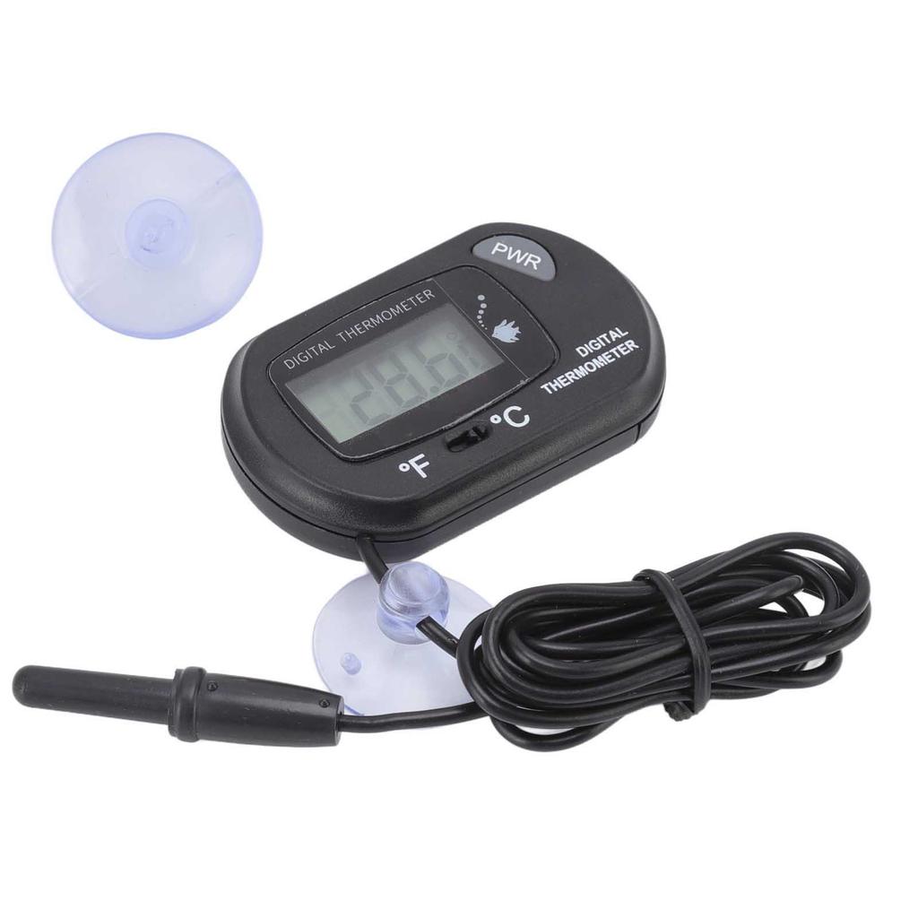 Aquarium Thermometer Multifunctional High Accuracy Digital Thermometer with LCD Display