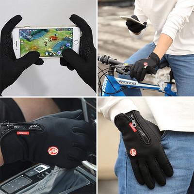 Men Women Winter Warm Windproof Waterproof Thermal Touch Screen Gloves Mittens