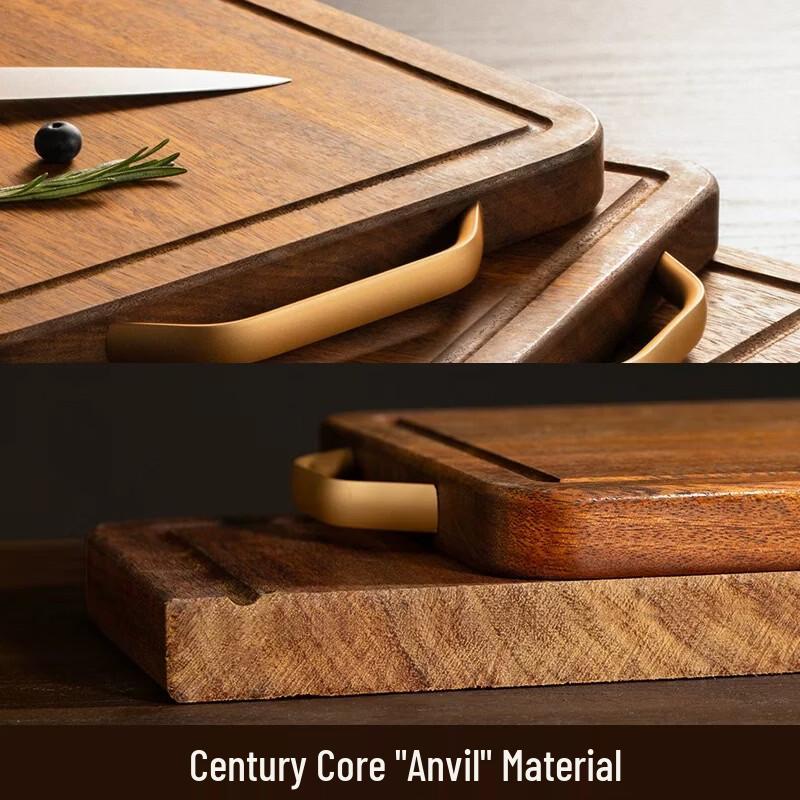 DUMIK Bai Nian Ling Gold Label Ebony Wood Cutting Board