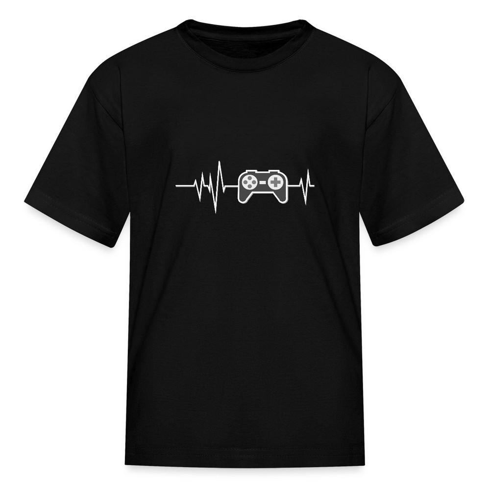 Gaming Gamer Heartbeat Kid s T-Shirt L