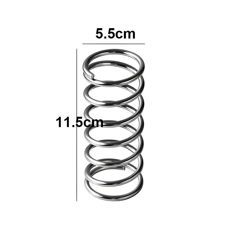 

Спиральный держатель для кистей для макияжа из нержавеющей стали, подставка для кистей для макияжа и расчесок, органайзер для кистей для макияжа на стол в ванной