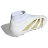 Adidas Predator League Laceless FG Day Spark Pack Unisex Sneakers White Cloud-White Gold-Metallic IF6332