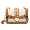 New MICHAEL KORS Soho Canvas With Leather Crossbody Bag, Shoulder Bag Women's 30T1G1SL5C-NATURAL