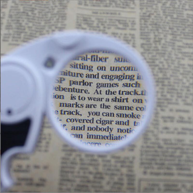 Miflame Folding LED Magnifier Keychain
