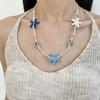Hand-woven shell starfish necklace, fashionable and versatile, high-end waist chain, femininity, exquisite niche personality accessories