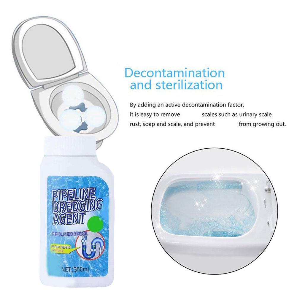 350ml Wild Tornado Desfundător de conducte Puternic Curățător de chiuvetă Curățare rapidă a toaletei Pentru bucătărie Rapid Puternic A1E7